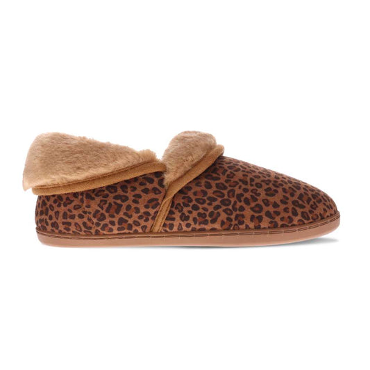 Snuggle II Slipper - Natural Leopard