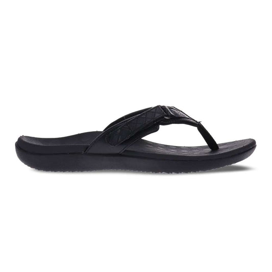 Selena Toe Post Sandal - Black