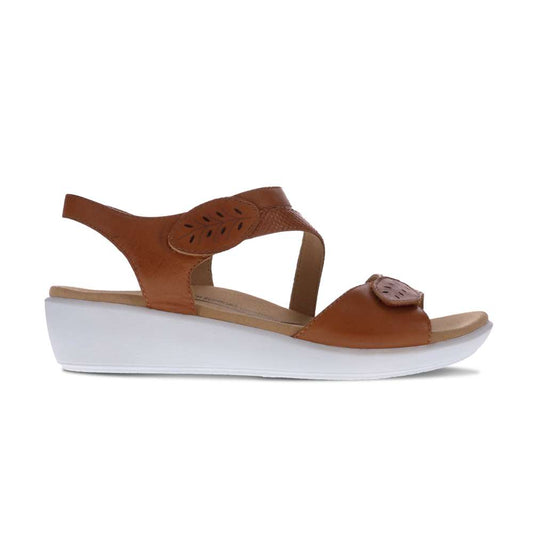 Tana Wedge Sandal - Tan
