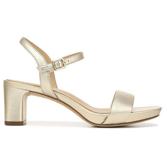 Ivy Heeled Sandal - Champagne