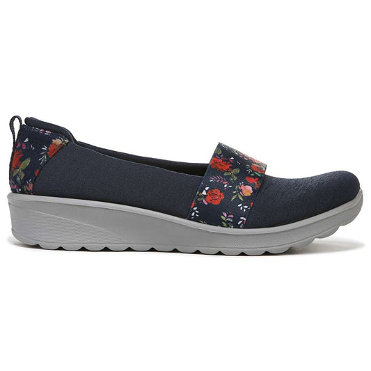Gracie Slip-On Loafer - Navy Floral