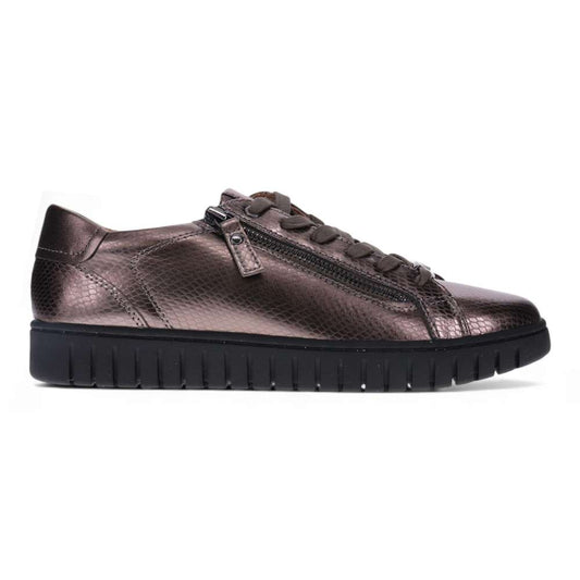 Luna Lace-Up Sneaker - Bronze