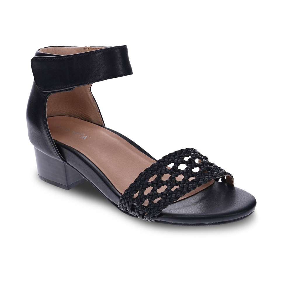 Kath Heeled Sandal - Black