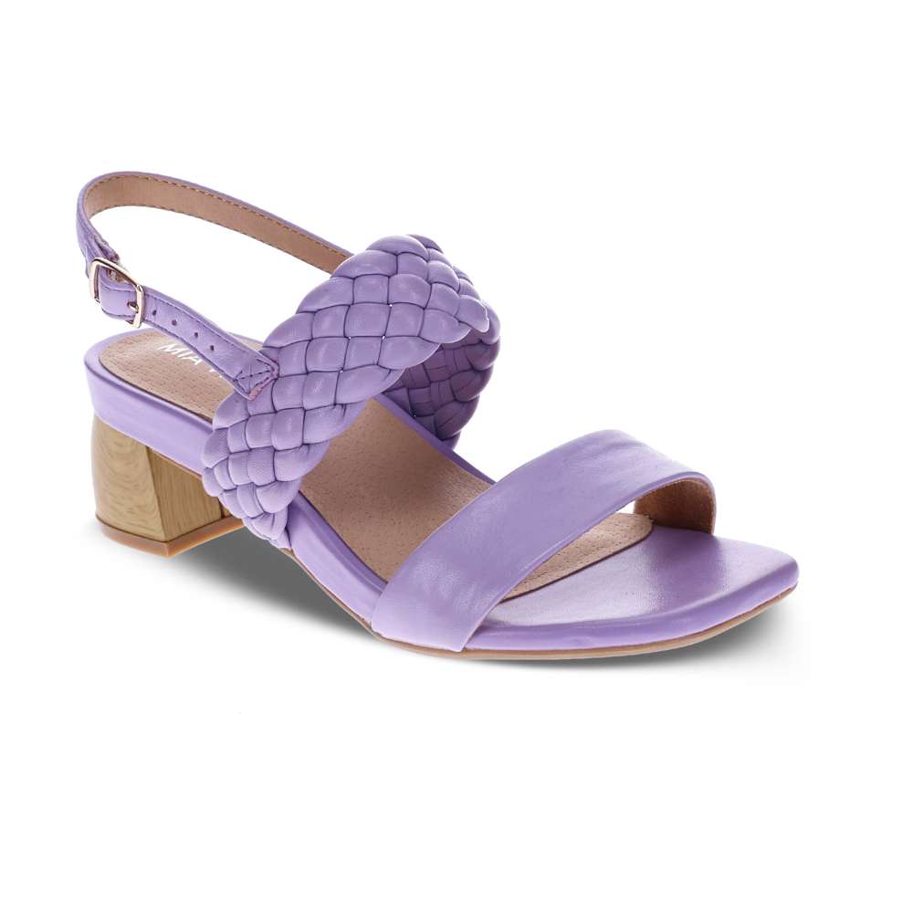 Yuki Heeled Sandal - Lavender