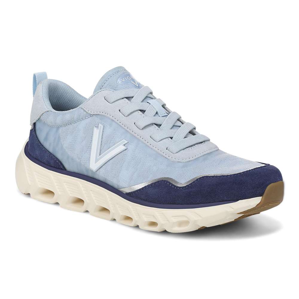Presley Lace-up Sneaker - Blue Mist