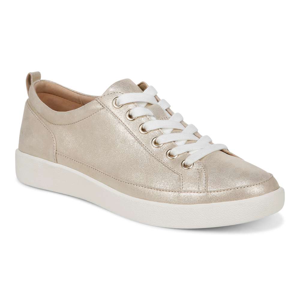 Winny Lace-Up Sneaker - Gold
