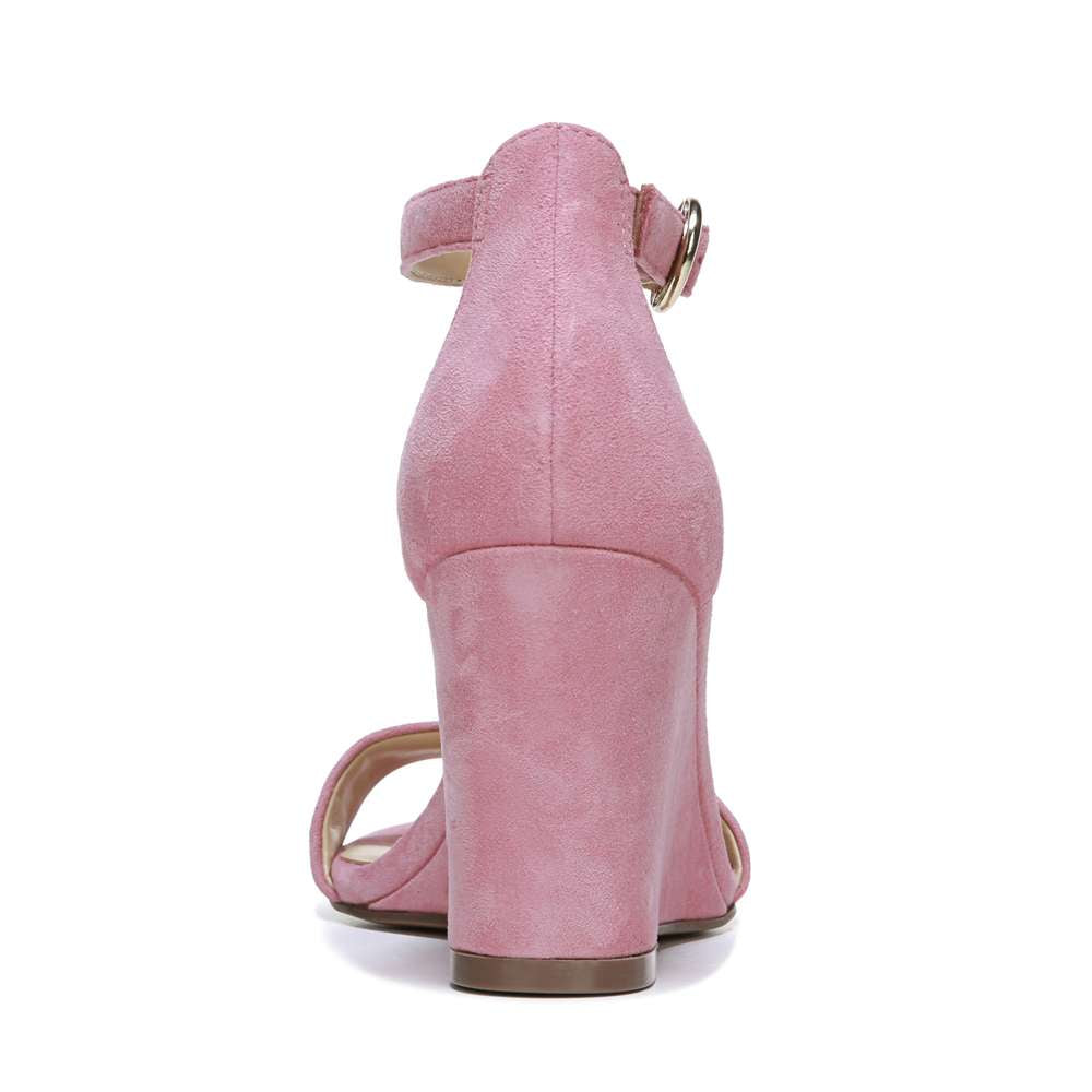 Kierra Wedge - Rose