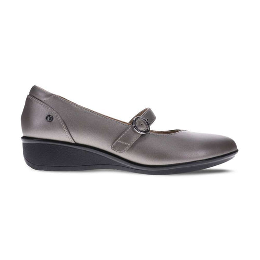 Sicily Wedged Mary-Jane - Slate