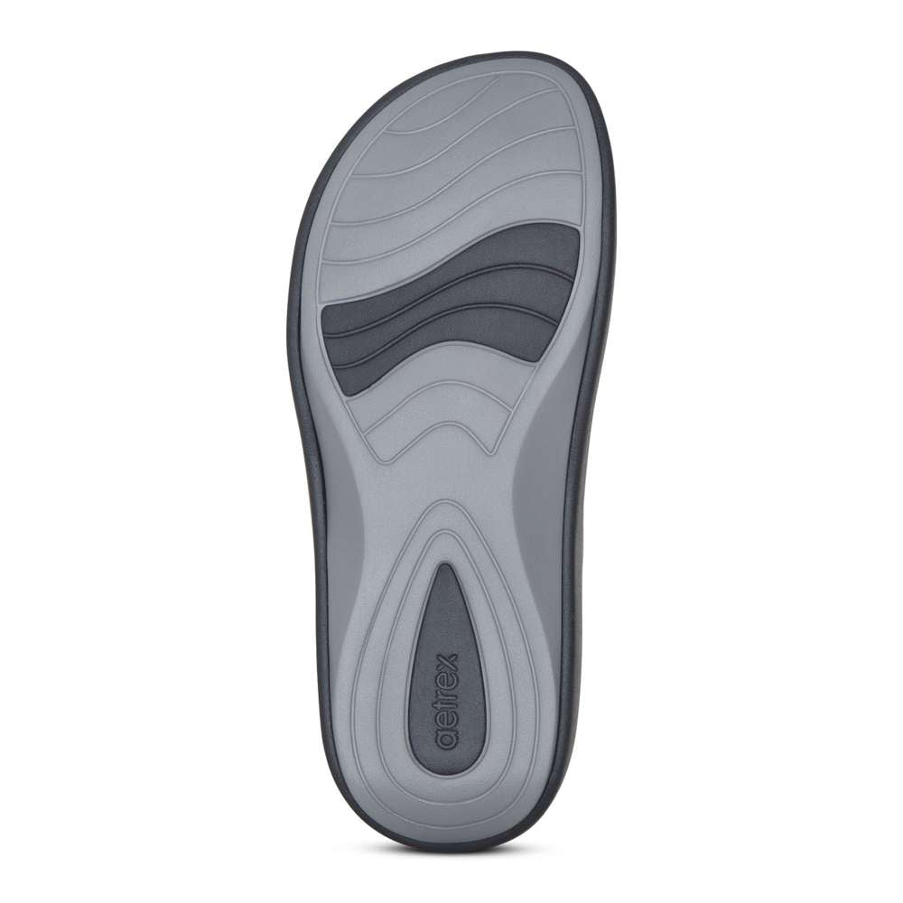 Janey Sport Slide - Black