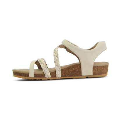 Jillian Braided Sandal - Ivory