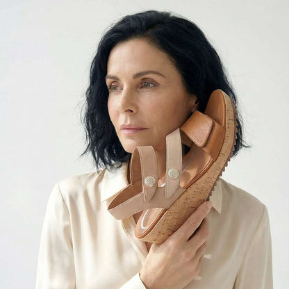 Madelyn Wedge - Ginger Multi