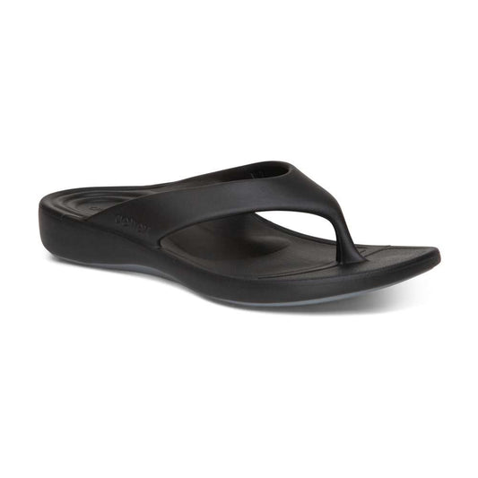 Maui Women's Toe Post Sandal - Black