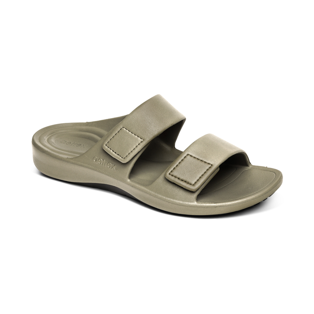 Milos Orthotic Slide - Army Green