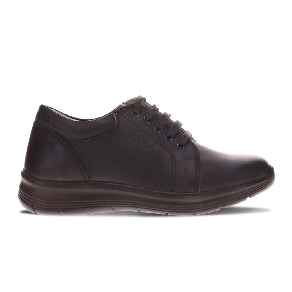 Holt School Shoe - Brown