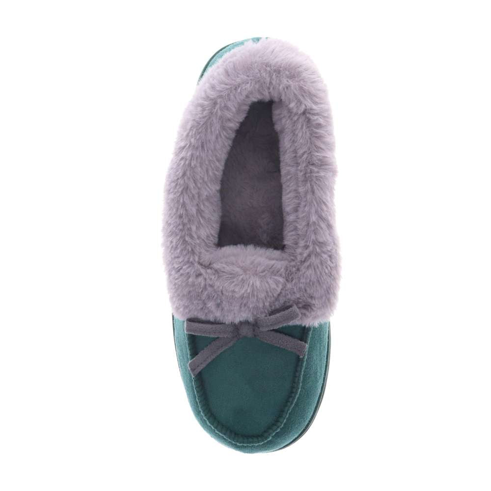 Flax Slipper - Emerald