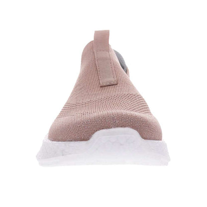 Maggie Slip-On Sneaker - Mauve/Silver