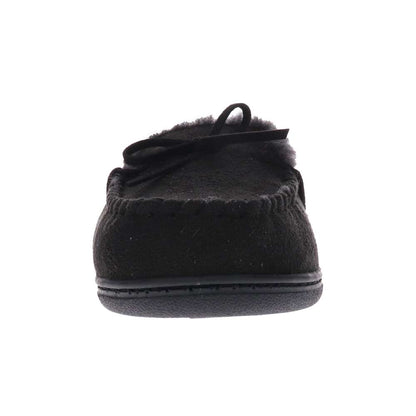 Mohican Moccasin Slipper - Black