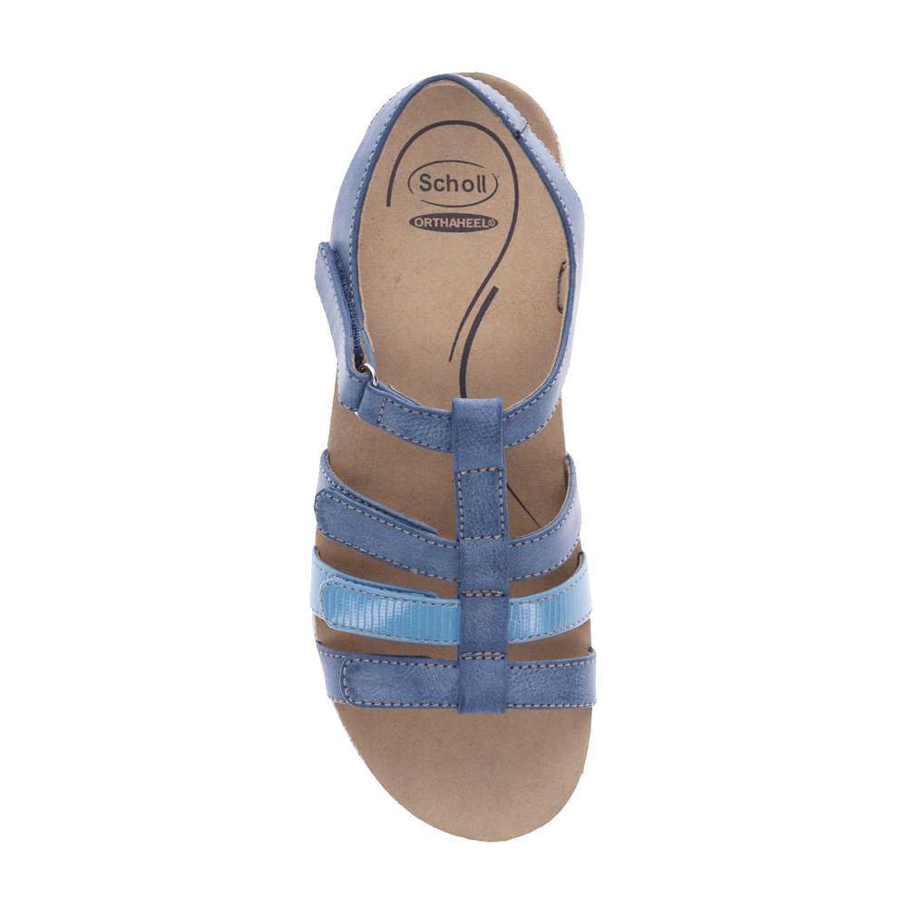 Alessandra Sandal - Blue/Light Blue