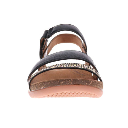 Alpena Back Strap Sandal - Black