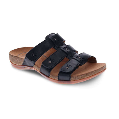 Andrea Slide Sandal - Black