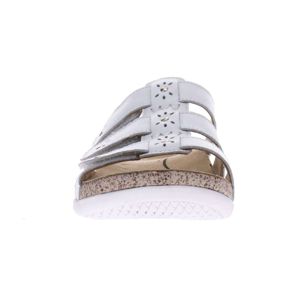 Andrea Slide Sandal - White
