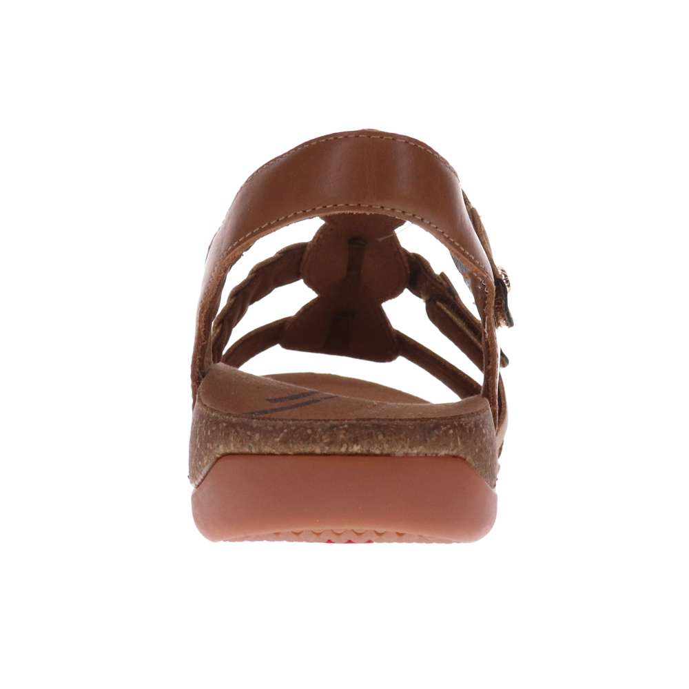 Anna Adjustable Sandal - Cognac