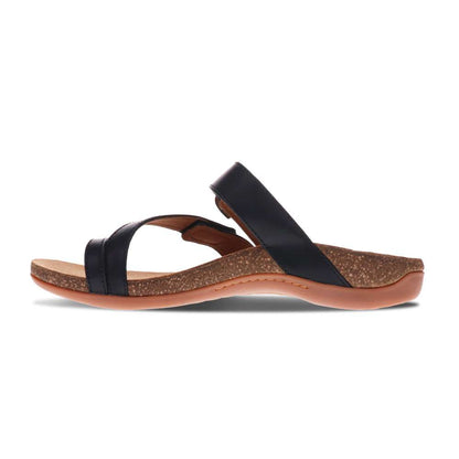 Ava Slide Sandal - Black