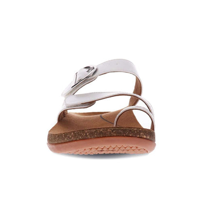 Ava Slide Sandal - White