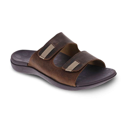 Connor Slide Sandal - Brown