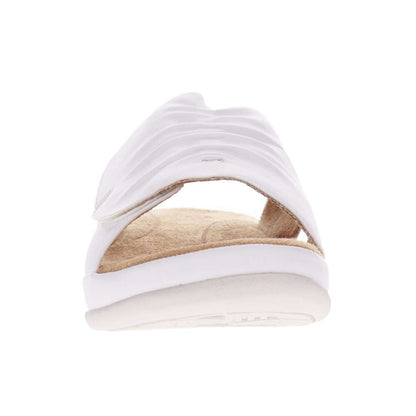 Cora Slide Sandal - White