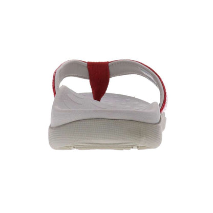 Sonoma Reptile Toe Post Sandal - Raspberry Reptile