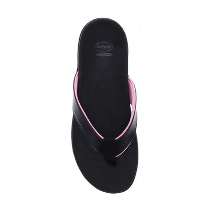 Sonoma Toe Post Sandal - Black/Pink
