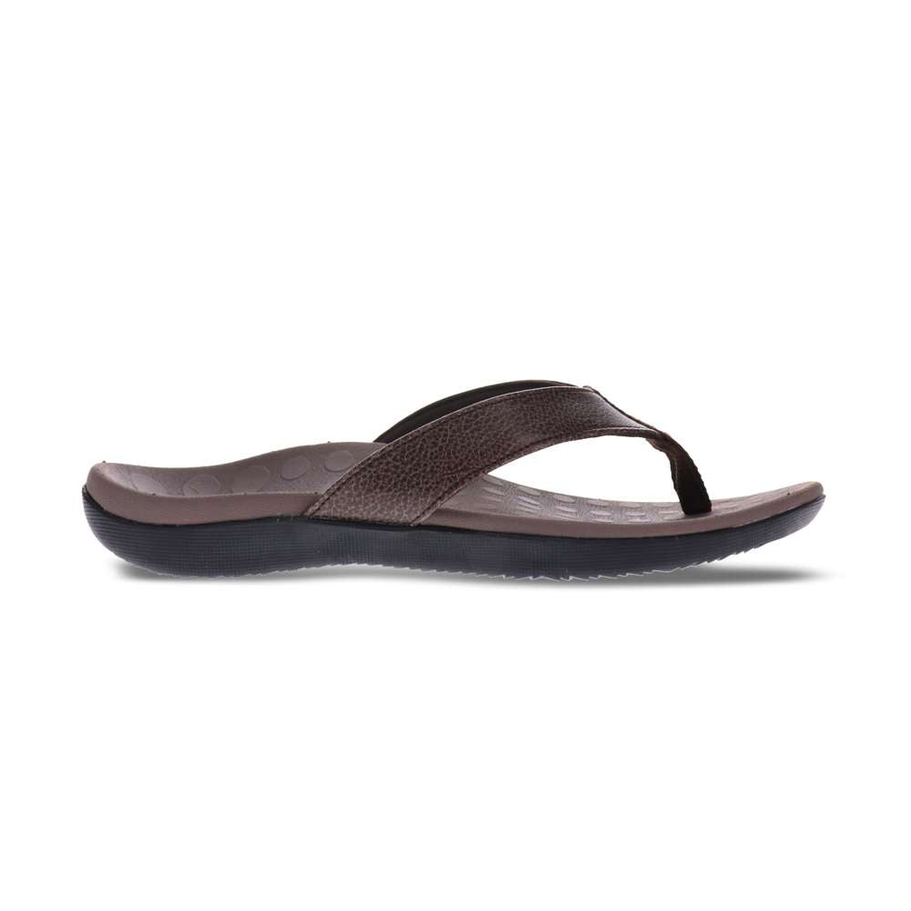 Sonoma Men's Toe Post Sandal - Dark Brown