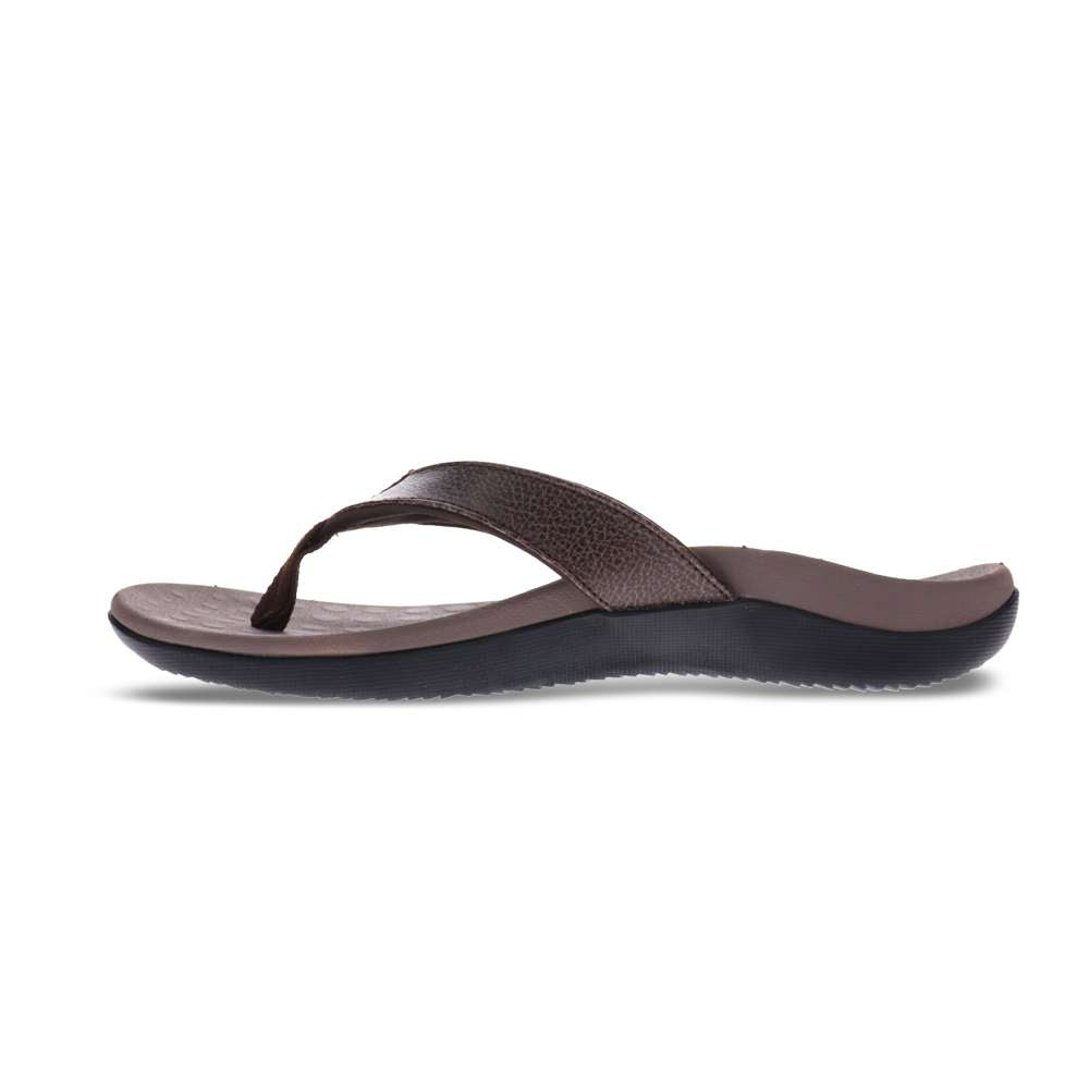 Sonoma Men's Toe Post Sandal - Dark Brown