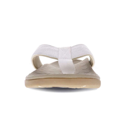 Sonoma Linen Toe Post Sandal - White