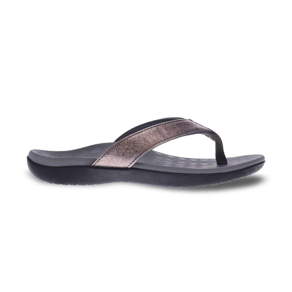 Sonoma Toe Post Sandal - Pewter Thatcher