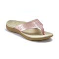 Spangle Toe Post Sandal - Rose Gold