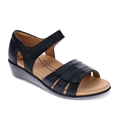 Tavia Adjustable Sandal - Black