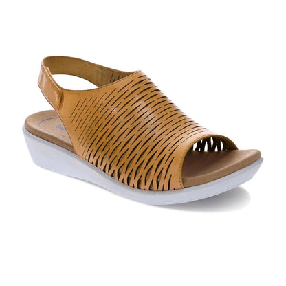 Tulsa Wedge Sandal - Apricot