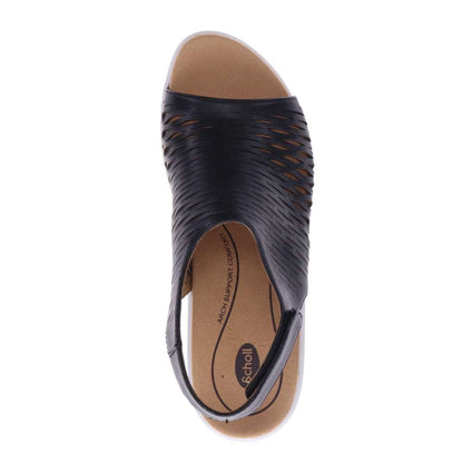 Tulsa Wedge Sandal - Black