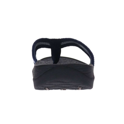 Whack Toe Post Sandal - Navy/Grey