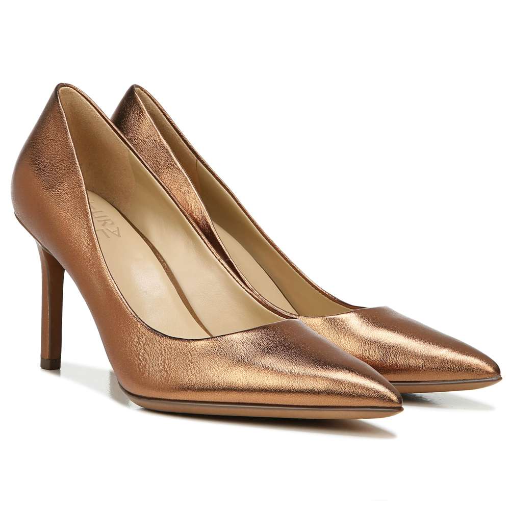 Anna Pump - Copper Leather