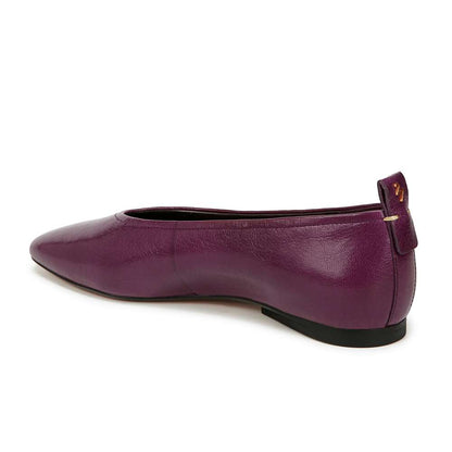 Carla Flat - Deep Plum Purple