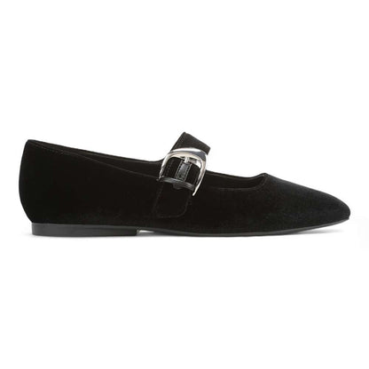 Cosmic Mary Jane Flat - Black
