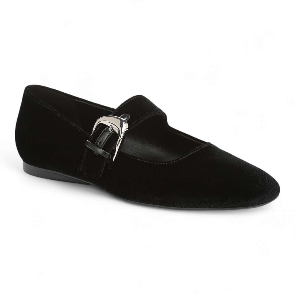 Cosmic Mary Jane Flat - Black