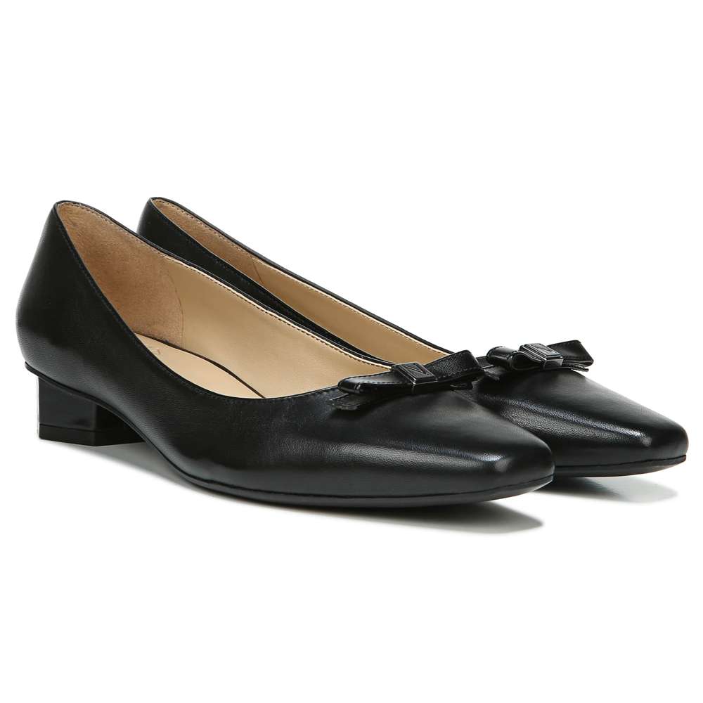 Flavia Block Heel - Black