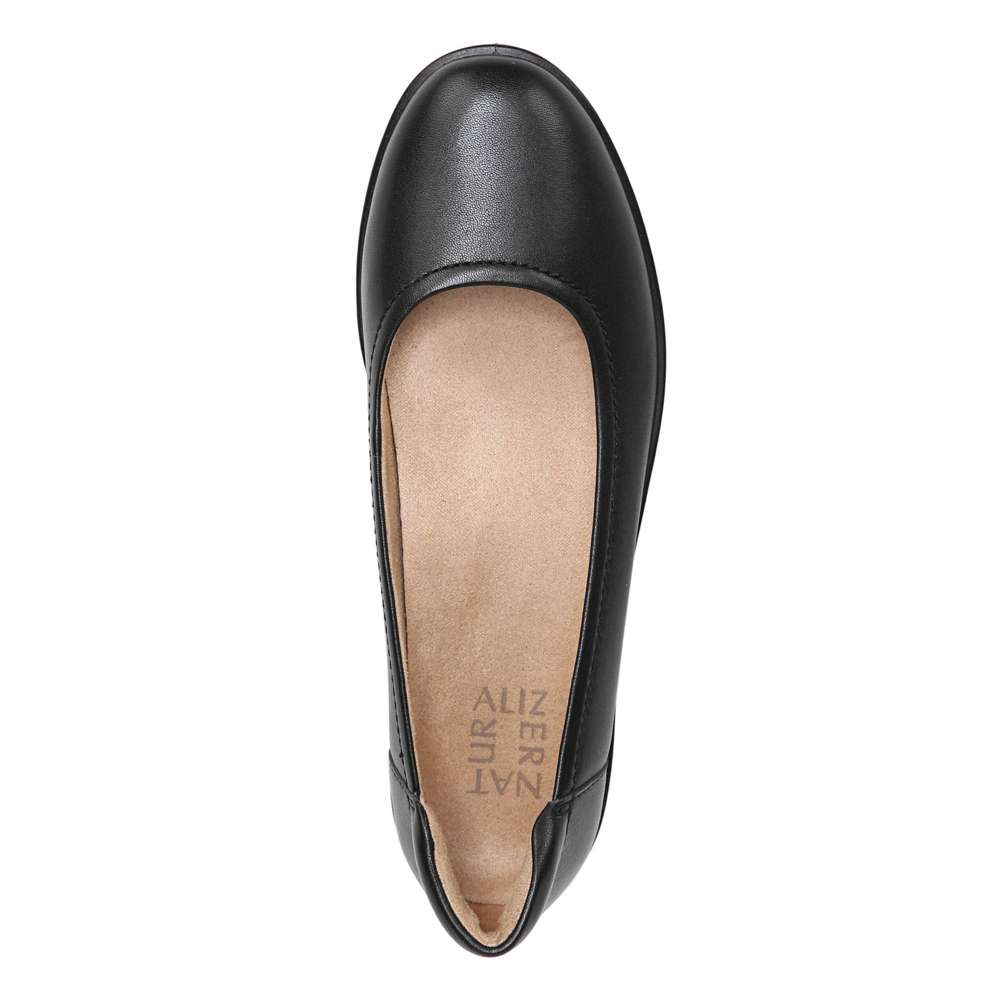 Flexy Flat - Black Leather