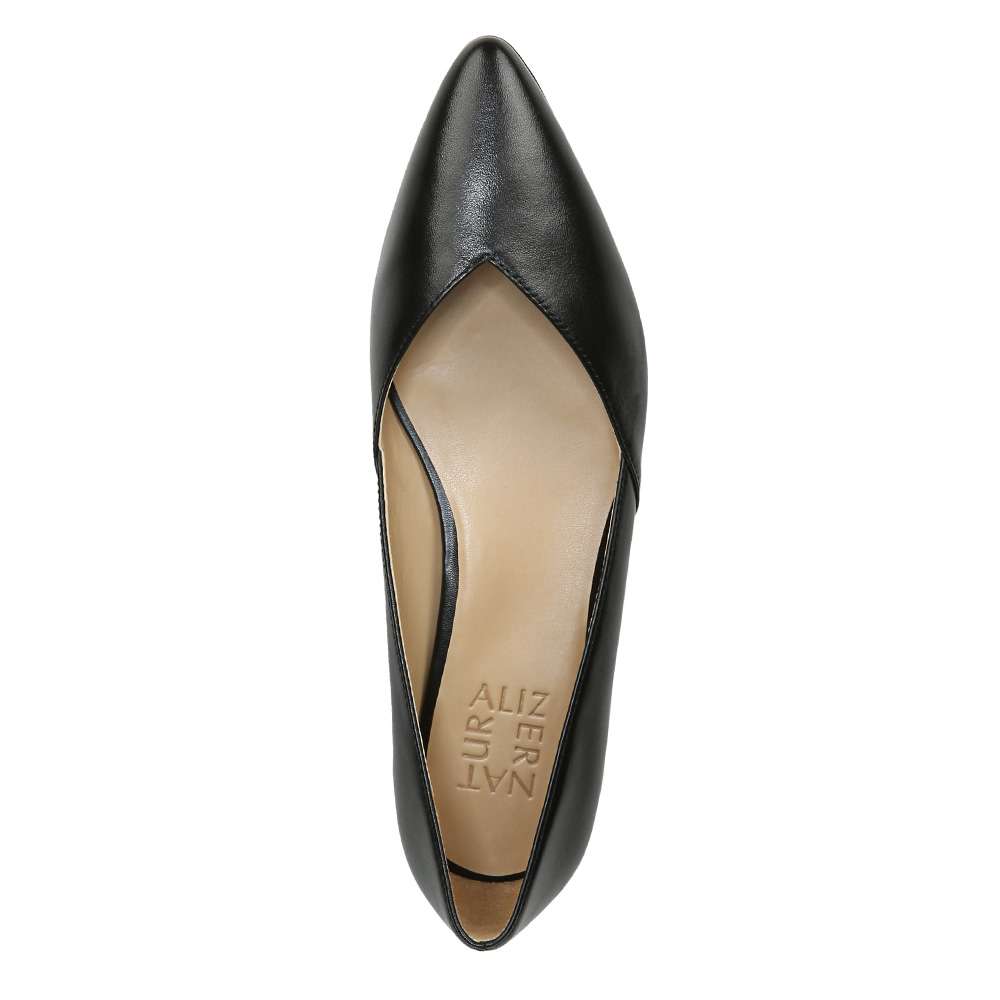 Havana Flat - Black Leather