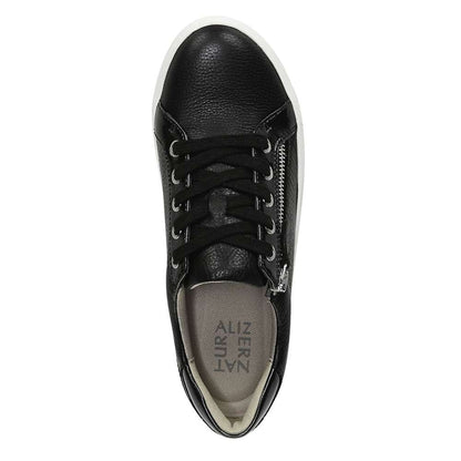 Macayla Casual Sneaker - Black Leather