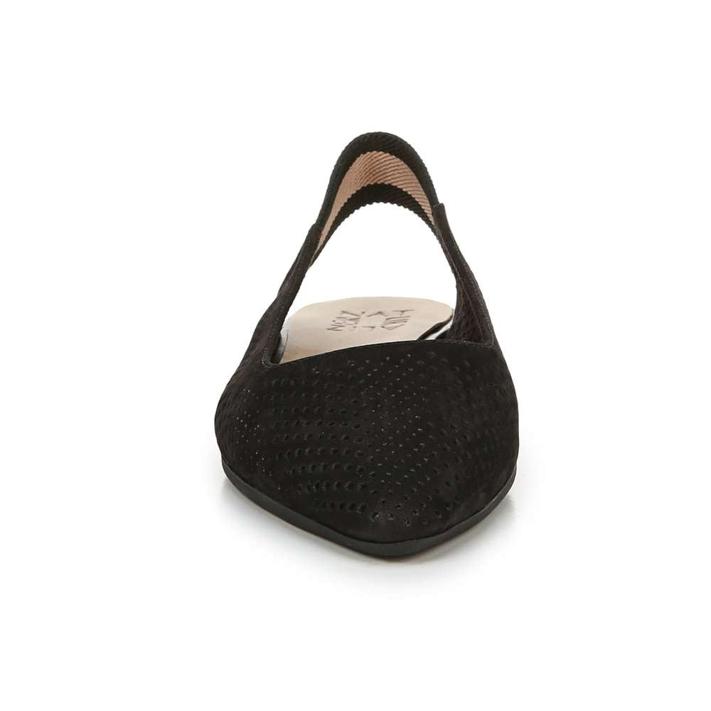 Rory 2 Slingback Flats - Black